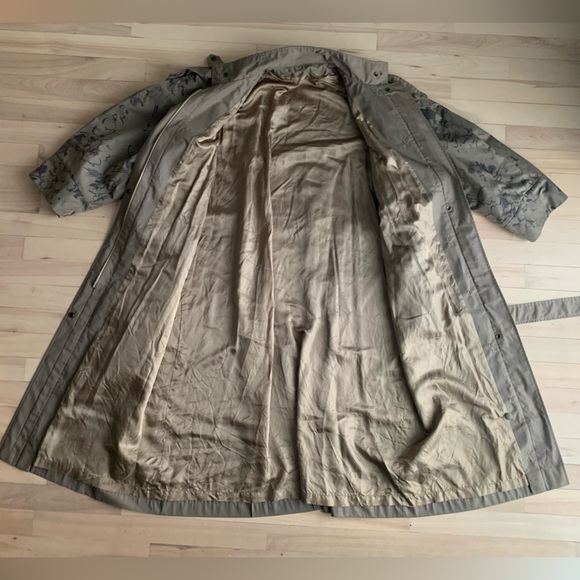 VINTAGE - Trench Coat | Panelled Utility Midi Coat | Minimalist Relaxed Fit - Picture 11 of 13